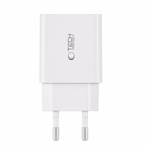 Tech-Protect C35W 2x USB-C PD 35W Wall Laadija koos USB-C / Lightning Kaabel - valge