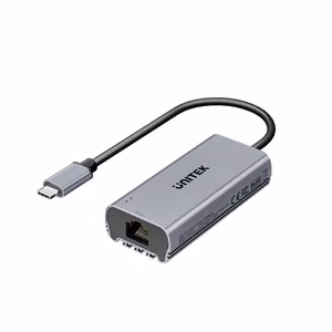 UNITEK USB-C RJ45 5GBPS M/F adapter