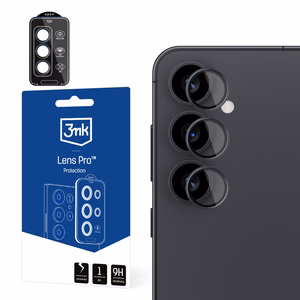 Стекло для объектива камеры 3mk Lens Protection Pro чёрное для Samsung Galaxy S25+