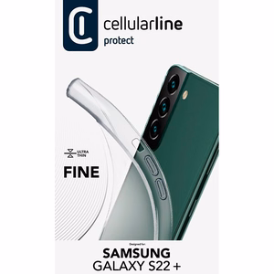Cellularline Fine ümbris seadmele Samsung Galaxy S22+, läbipaistev