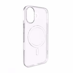 Puro 03 Mag MagSafe Silicone Ümbris jaoks iPhone 16 - Läbipaistev