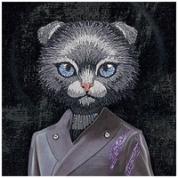 Nimmy Magnetic fashion cute pet MagSafe ümbris jaoks iPhone 16 Pro Max - must