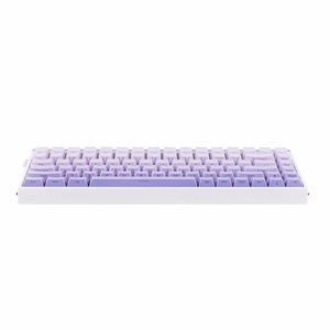 HERO84 HE White+Purple+Gradient+LIGHT JadeKing RGB AULA gasket klaviatuur