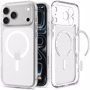 Spigen Ultra Hybrid MagSafe ümbris iPhone 18 Pro Max / 17 Pro Max jaoks, matt valge