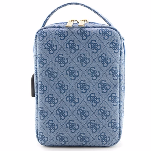 Guess Kott GUHBP4RPSB Organizer sinine/sinine 4G Printed Stripes
