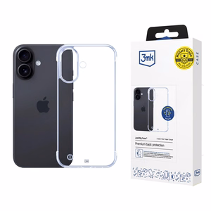 3mk Just20g Clear Ümbris jaoks Apple iPhone 16 - läbipaistev