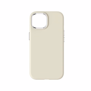 Ümbris jaoks iPhone 15 Forcell F-Protect Raam Premium ühilduv koos Magsafe antique valge