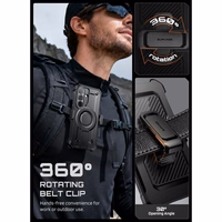 Supcase Unicorn Beetle Pro Mag MagSafe 2-komplektne ümbris Samsung Galaxy S26+ Plus jaoks - must