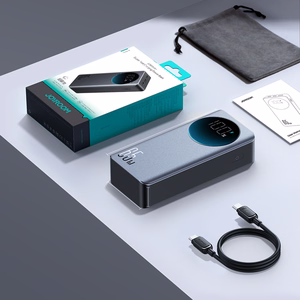 Joyroom JR-PBF05 Pro 30000mAh 65W Powerbank Digitaalse Ekraaniga 2x USB-C 1x USB-A - Must