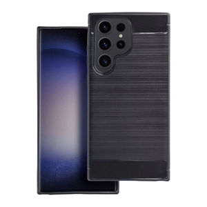 Ümbris jaoks Samsung A23 5G Carbon must