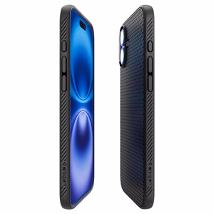 SPIGEN ümbris LIQUID AIR jaoks IPHONE 16 Plus matte must