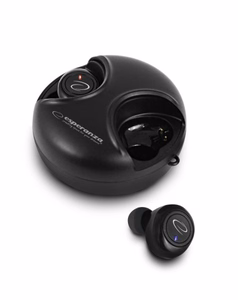 Esperanza EH228K kõrvaklapid / peakomplekt Juhtmevaba In-ear kõned / muusika Micro-USB Bluetooth must