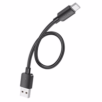 Kaabel USB A to USB C Hoco PD 2,4A 27W 0,25 m X96 must