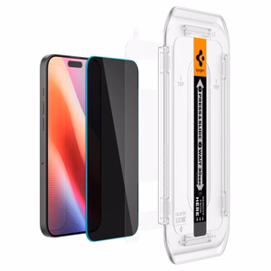 Spigen Glas.tR EZ Fit Privacy Karastatud klaas jaoks iPhone 16 Pro Max / 17 Pro Max - 2 pcs.
