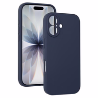 Silicone Lite Ümbris jaoks Iphone 17 tumesinine