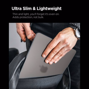 Spigen AirSkin ümbris MacBook Pro 14" 2021 / 2023 / 2024 / 2025 / 2026 jaoks – poolläbipaistev