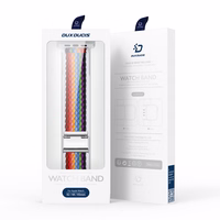 Rihm Dux Ducis Mixture II Series Apple Watch 38/40/41mm Pale Stripes Rihm Dux Ducis Mixture II Series Apple Watch 38/40/41mm Pale Stripes