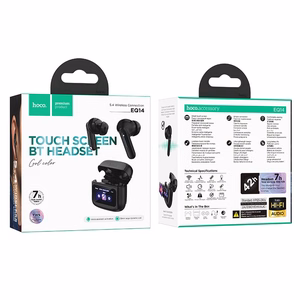 Ultra Clear 1 mm ümbris Wireless headphones Hoco EQ14, läbipaistev
