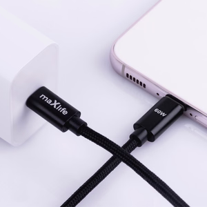 Maxlife MXUC-12 kaabel USB-C - USB-C 1,0 m 60W must