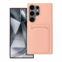 Ümbris jaoks Samsung S24 ULTRA Card Ümbris roosa