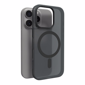 Puro Daylight MagSafe Silicone Ümbris jaoks iPhone 16 Pro Max - Must