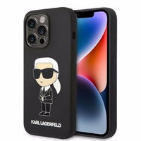 Karl Lagerfeld KLHMP14XSNIKBCK iPhone 14 Pro Max 6.7" hardcase must/must Silicone Ikonik Magsafe