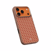 Benks Magnetic Armor Pro Armor Grid Kevlar Case Metal Frame 600D (YB70) Iphone 17 Pro Max oranžile