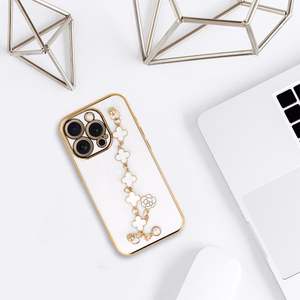 Чехол Trend для iPhone 15 Pro Max дизайн 3 белый