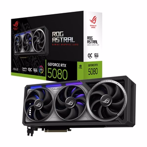 ASUS Astral RTX 5080 videokaart 16GB GDDR7 256bit PCIe 5.0 2xHDMI 3xDP