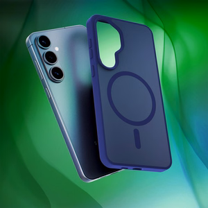 Samsung Galaxy S26+ – 3mk Smoke MagCase sinine telefoniümbris