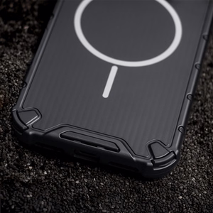 Чехол Defender 2in1 Mag для iPhone 17 Pro Max 6.9" чёрный