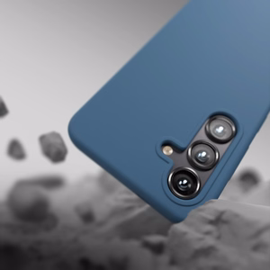 Etteri Silikoon Mag ümbris Samsung Galaxy A37 5G tumesinine