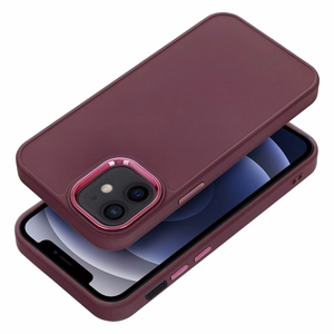 Чехол для iPhone 12 MINI Frame фиолетовый
