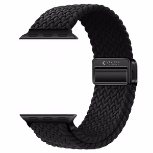 Tech-Protect Nylonmag Strap for Apple Watch 4 / 5 / 6 / 7 / 8 / 9 / SE (38 / 40 / 41 mm) - Black