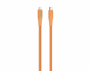 Havit CB6255 - USB laadimiskaabel Type C Lightning, 1 m (oranž)