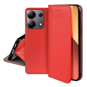 Чехол для телефона "Smart Magnet" для Xiaomi Redmi Note 13 Pro 4G / M6 Pro 4G красный