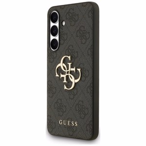 GUESS ümbris jaoks SAMSUNG S25 FE GUHCS25FE4GMGGR (PU Leather 4G Metal Logo) must