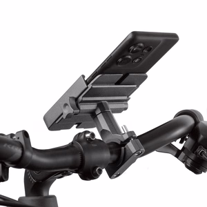 Wozinsky metal bicycle phone hoidja, scooters must (WBHBK3)