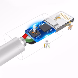 Dudao cable USB / Lightning 3A 1m valge (L1L valge)
