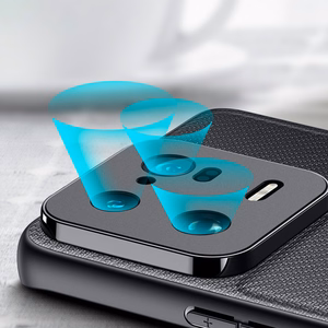 Dux Ducis Fino ümbris jaoks Xiaomi 13 Pro cover with silicone frame sinine