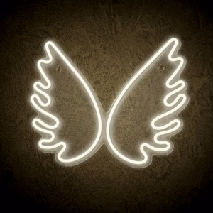 Neon PLEXI LED WINGS valge FPNE09X Forever Light