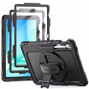 Чехол Tech-Protect Solid для Samsung Galaxy Tab S10 FE+ - чёрный