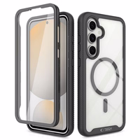 Tech-Protect Defense MagSafe Ümbris jaoks Samsung Galaxy S25 - must