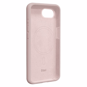 Etteri Silikoon Mag ümbris for iPhone 16e / 17e heleroosa