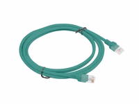 PATCHCORD KAT.5E UTP 2M roheline FLUKE PASSED LANBERG 10-PACK