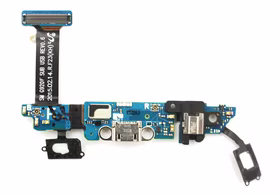 Flex Samsung G920 S6 jaoks plugin, microphone, headphone connector ja function keys ORG