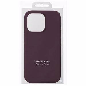 Telefoni ümbris „TM MagSafe Silicone“ iPhone 16 Pro Max jaoks / Plum /