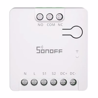 SONOFF MINI-D Nutikas WiFi Matter Lüliti (AC/DC 12-48V, dry contact)