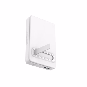 Powerbank Wozinsky WLWP-10KA0Y3WS 22.5W PD Qi2 10000 mAh, with stand, 1x USB-A, 1x USB-C - white