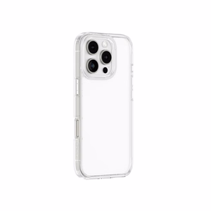 AmazingThing Minimal Ümbris jaoks iPhone 16 Pro Max Silicone Ümbris - Läbipaistev